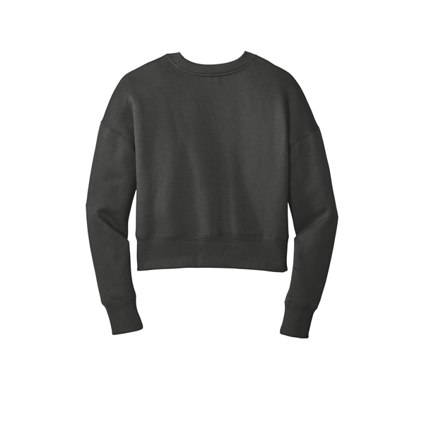 District Women's Perfect Weight Fleece Cropped Crew - District Women's Perfect Weight Fleece Cropped Crew - Image 9 of 29
