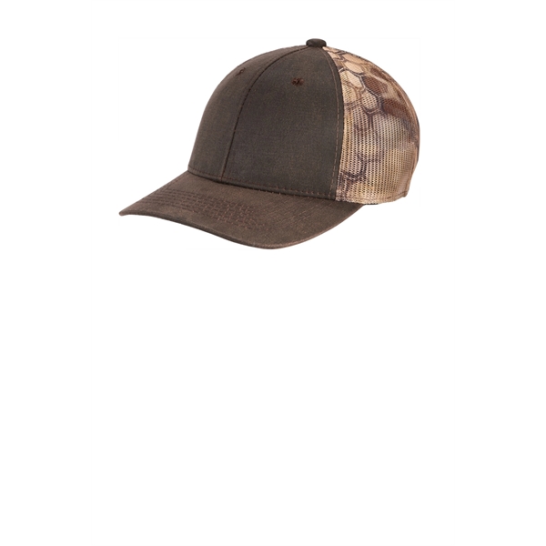 Port Authority Pigment Print Camouflage Mesh Back Cap