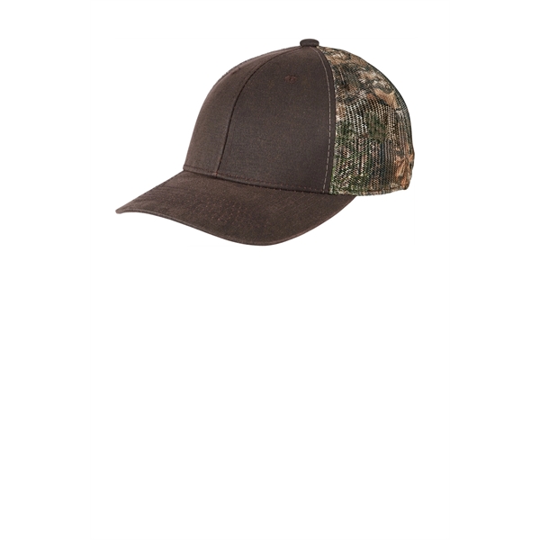 Port Authority Pigment Print Camouflage Mesh Back Cap - Port Authority Pigment Print Camouflage Mesh Back Cap - Image 4 of 6