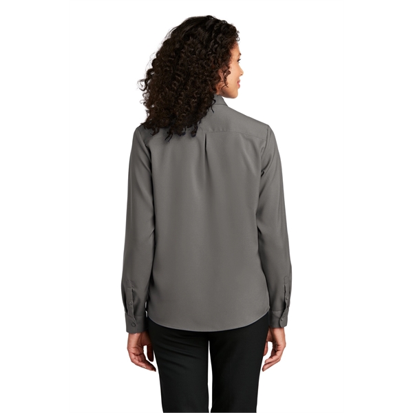 Port Authority Women's Long Sleeve Performance Staff Shirt - Port Authority Women's Long Sleeve Performance Staff Shirt - Image 7 of 15