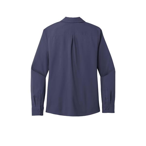 Port Authority Women's Long Sleeve Performance Staff Shirt - Port Authority Women's Long Sleeve Performance Staff Shirt - Image 14 of 15