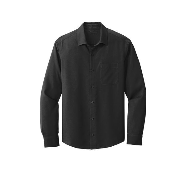 Port Authority Long Sleeve Performance Staff Shirt - Port Authority Long Sleeve Performance Staff Shirt - Image 3 of 19