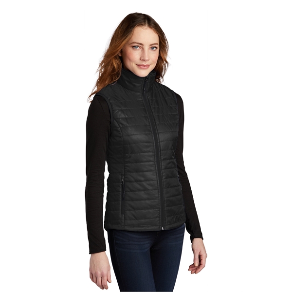 Port Authority Women's Packable Puffy Vest - Port Authority Women's Packable Puffy Vest - Image 4 of 20