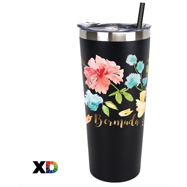 22 Oz. Kick Tumbler with Slider Lid