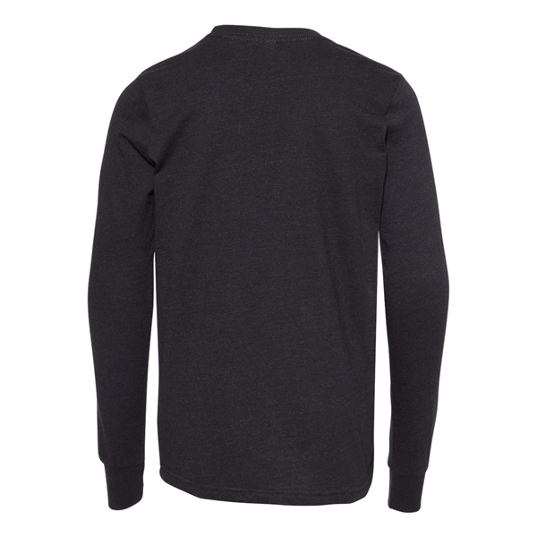 BELLA + CANVAS Youth Jersey Long Sleeve Tee - BELLA + CANVAS Youth Jersey Long Sleeve Tee - Image 35 of 54