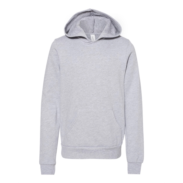 BELLA + CANVAS Youth Sponge Fleece Hoodie - BELLA + CANVAS Youth Sponge Fleece Hoodie - Image 9 of 24