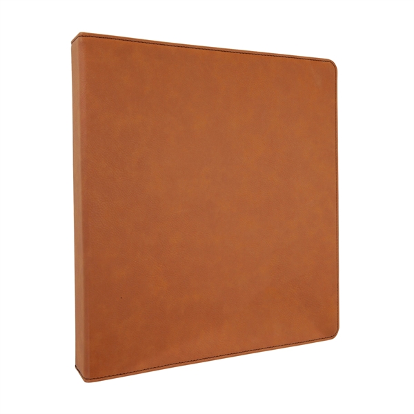 10 1/2"x11 1/2" Rawhide Leatherette 3 Ring Binder - 10 1/2"x11 1/2" Rawhide Leatherette 3 Ring Binder - Image 1 of 1