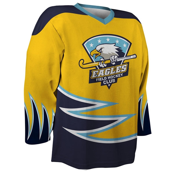 Adult Juice Hockey Jersey with Keyhole Neck - Adult Juice Hockey Jersey with Keyhole Neck - Image 1 of 1