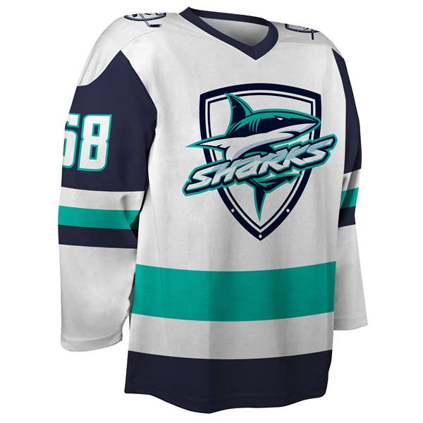 Adult Juice Single-Ply Reversible V-Neck Jersey - Adult Juice Single-Ply Reversible V-Neck Jersey - Image 1 of 1