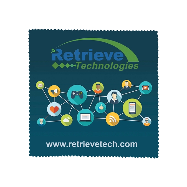 Recycled RPET Full Color Import Air Ship Microfiber Cloth &