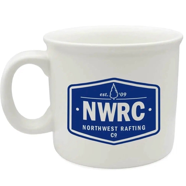 14 Oz. Matte Ceramic Camp Mug - 14 Oz. Matte Ceramic Camp Mug - Image 0 of 0
