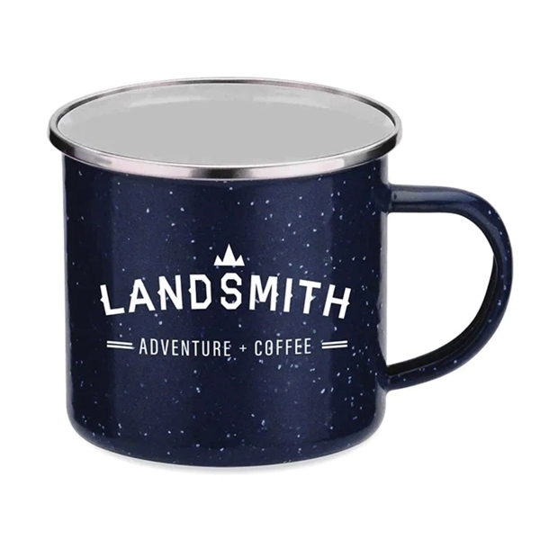 16 Oz. Metal Cowboy Camp Mug with Stainless Steel Rim - 16 Oz. Metal Cowboy Camp Mug with Stainless Steel Rim - Image 5 of 6