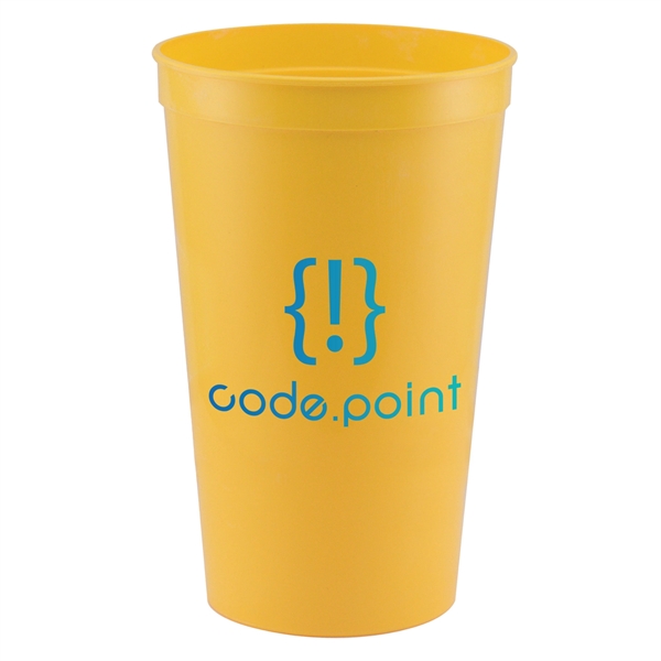 Touchdown - 22 oz. Stadium Cup - ColorJet - Touchdown - 22 oz. Stadium Cup - ColorJet - Image 10 of 10