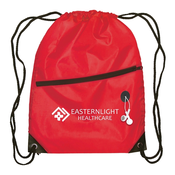 Daypack - Drawstring Backpack - Daypack - Drawstring Backpack - Image 6 of 10