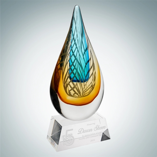 Art Glass Desert Sky Award