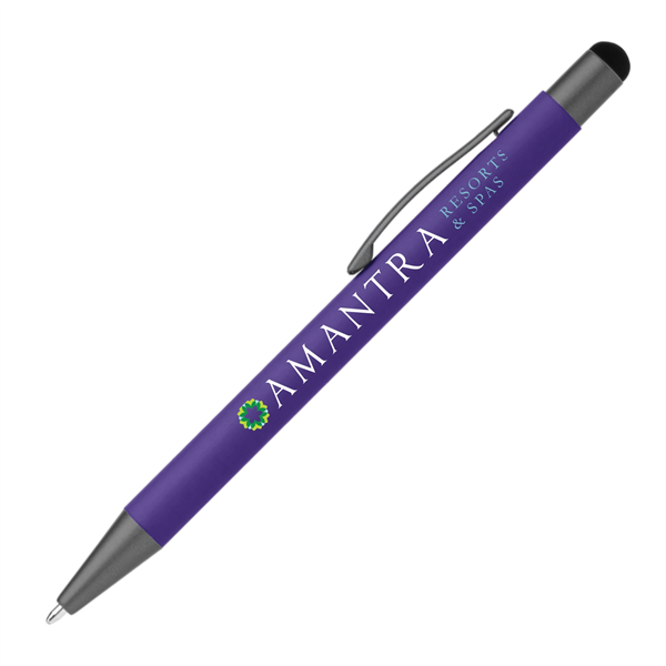 Bowie Softy w/Stylus - ColorJet - Full-Color Metal Pen - Bowie Softy w/Stylus - ColorJet - Full-Color Metal Pen - Image 8 of 9