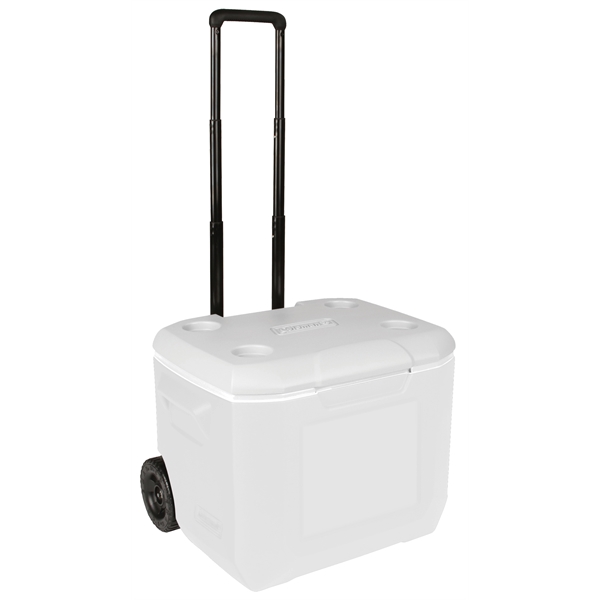 Coleman 60 Quart Performance Wheeled Cooler - White - Coleman 60 Quart Performance Wheeled Cooler - White - Image 2 of 3