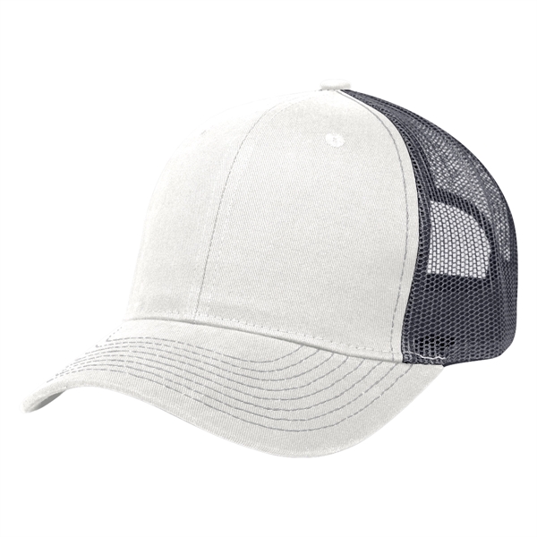 Cotton Twill Mesh Back Cap - Cotton Twill Mesh Back Cap - Image 28 of 45