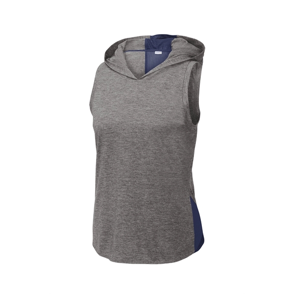 Sport-Tek Women's PosiCharge Tri-Blend Wicking Draft Hood... - Sport-Tek Women's PosiCharge Tri-Blend Wicking Draft Hood... - Image 19 of 30