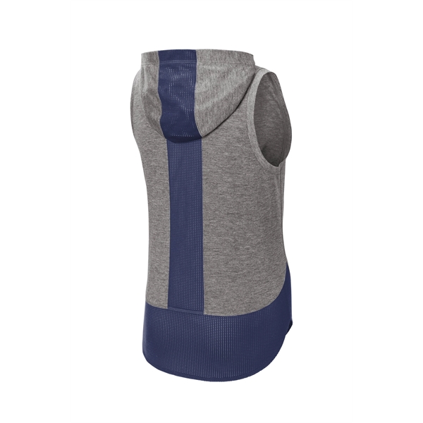 Sport-Tek Women's PosiCharge Tri-Blend Wicking Draft Hood... - Sport-Tek Women's PosiCharge Tri-Blend Wicking Draft Hood... - Image 20 of 30