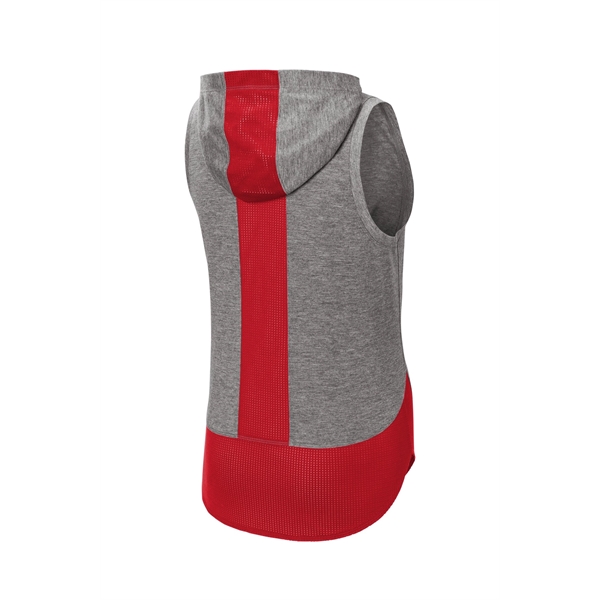 Sport-Tek Women's PosiCharge Tri-Blend Wicking Draft Hood... - Sport-Tek Women's PosiCharge Tri-Blend Wicking Draft Hood... - Image 25 of 30