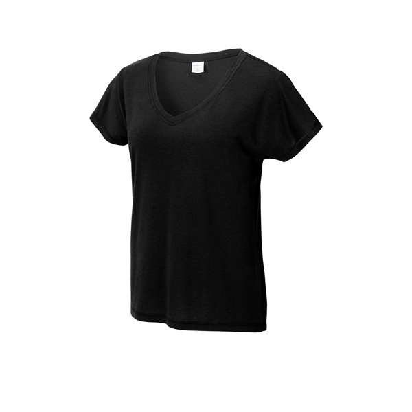 Sport-Tek Women's PosiCharge Tri-Blend Wicking Dolman Tee. - Sport-Tek Women's PosiCharge Tri-Blend Wicking Dolman Tee. - Image 3 of 25