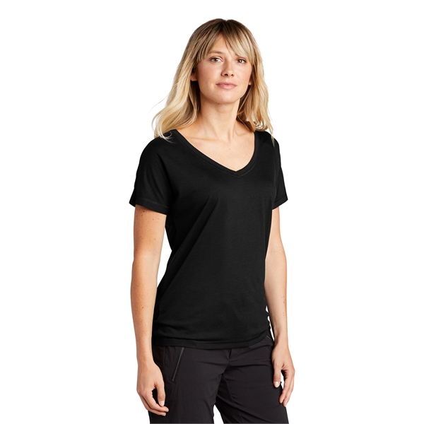 Sport-Tek Women's PosiCharge Tri-Blend Wicking Dolman Tee. - Sport-Tek Women's PosiCharge Tri-Blend Wicking Dolman Tee. - Image 4 of 25