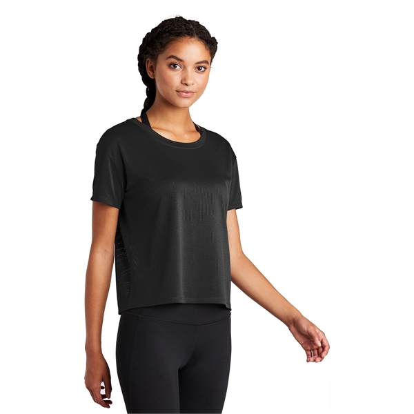 Sport-Tek Women's PosiCharge Draft Crop Tee. - Sport-Tek Women's PosiCharge Draft Crop Tee. - Image 4 of 30