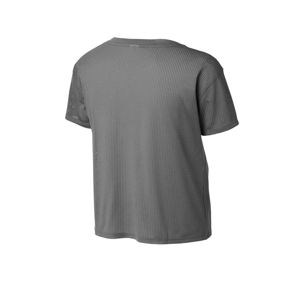 Sport-Tek Women's PosiCharge Draft Crop Tee. - Sport-Tek Women's PosiCharge Draft Crop Tee. - Image 10 of 30