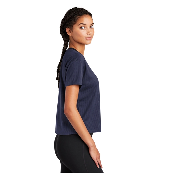 Sport-Tek Women's PosiCharge Draft Crop Tee. - Sport-Tek Women's PosiCharge Draft Crop Tee. - Image 13 of 30