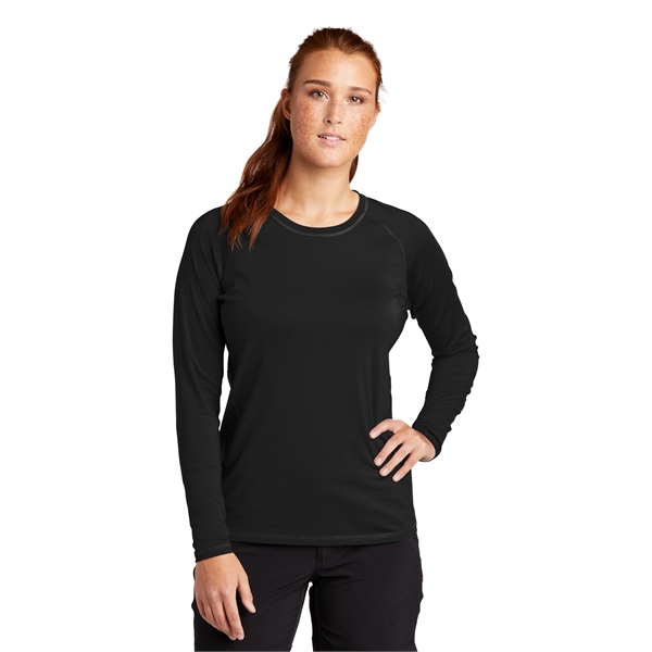 Sport-Tek Women's Long Sleeve Rashguard Tee. - Sport-Tek Women's Long Sleeve Rashguard Tee. - Image 0 of 20