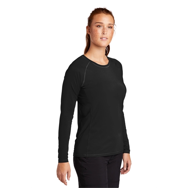 Sport-Tek Women's Long Sleeve Rashguard Tee. - Sport-Tek Women's Long Sleeve Rashguard Tee. - Image 4 of 20