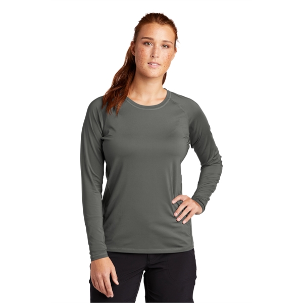Sport-Tek Women's Long Sleeve Rashguard Tee. - Sport-Tek Women's Long Sleeve Rashguard Tee. - Image 6 of 20