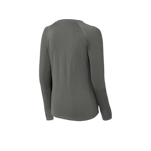 Sport-Tek Women's Long Sleeve Rashguard Tee. - Sport-Tek Women's Long Sleeve Rashguard Tee. - Image 10 of 20