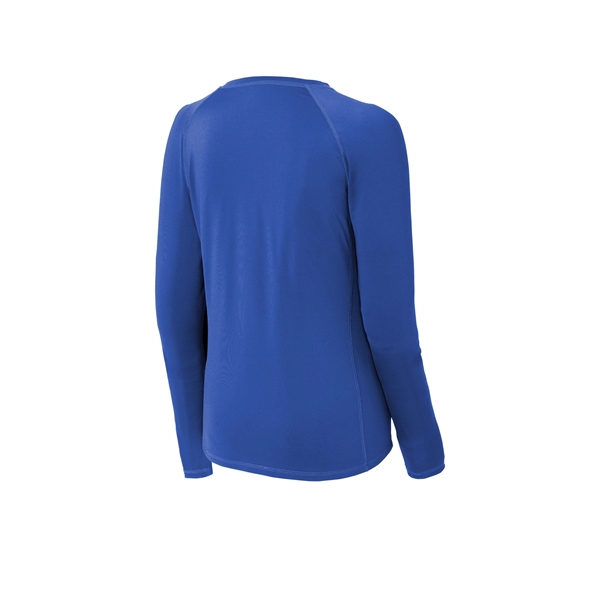 Sport-Tek Women's Long Sleeve Rashguard Tee. - Sport-Tek Women's Long Sleeve Rashguard Tee. - Image 14 of 20