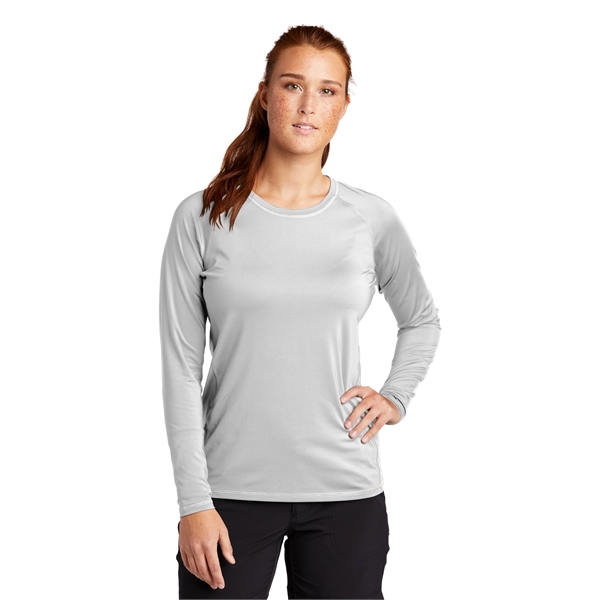Sport-Tek Women's Long Sleeve Rashguard Tee. - Sport-Tek Women's Long Sleeve Rashguard Tee. - Image 16 of 20