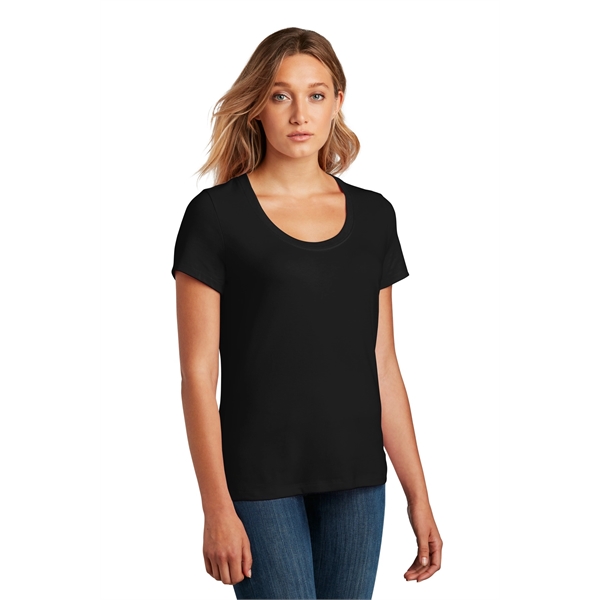 District Women's Flex Scoop Neck Tee - District Women's Flex Scoop Neck Tee - Image 3 of 25