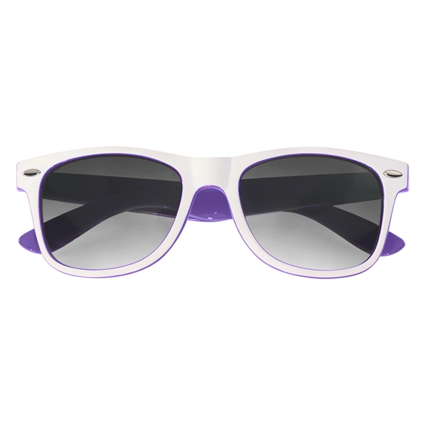 Two-Tone Malibu Sunglasses - Two-Tone Malibu Sunglasses - Image 24 of 37