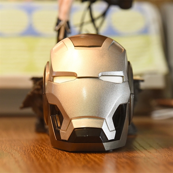 Cartoon Iron Man Robot Wireless Mini Speaker - Cartoon Iron Man Robot Wireless Mini Speaker - Image 2 of 2