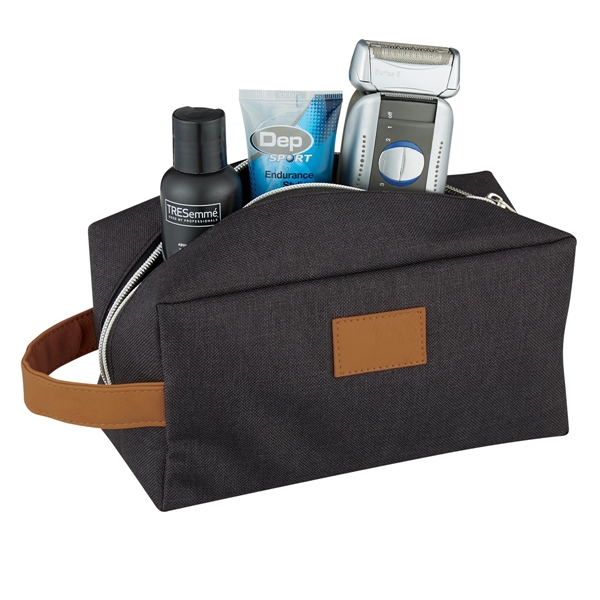 Heathered Toiletry Bag - Heathered Toiletry Bag - Image 17 of 17