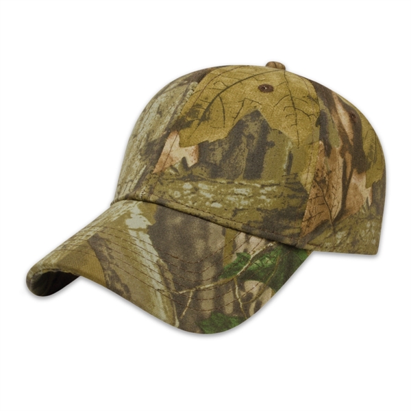 Six Panel Structured Camo Cap - Six Panel Structured Camo Cap - Image 3 of 9