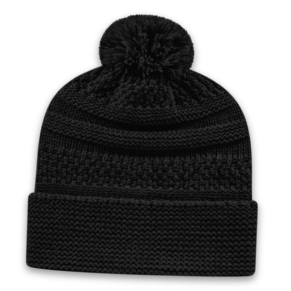 Cable Knit Toque with Cuff - Cable Knit Toque with Cuff - Image 2 of 6