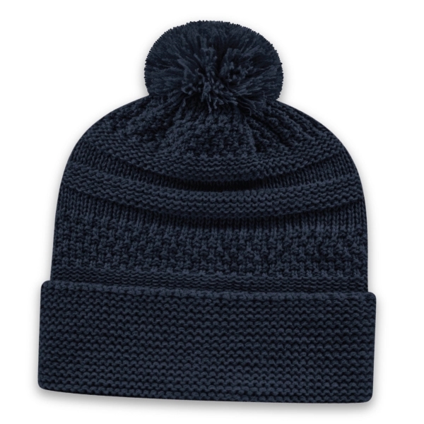 Cable Knit Toque with Cuff - Cable Knit Toque with Cuff - Image 6 of 6