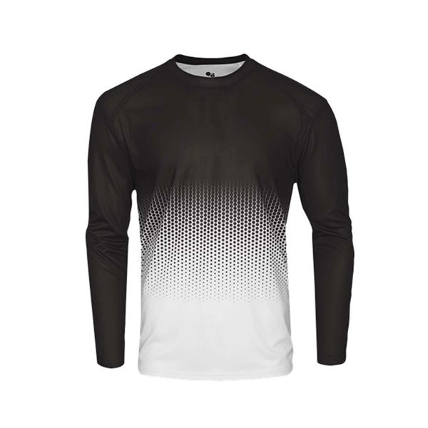 Badger Hex 2.0 Long Sleeve T-Shirt - Badger Hex 2.0 Long Sleeve T-Shirt - Image 4 of 10