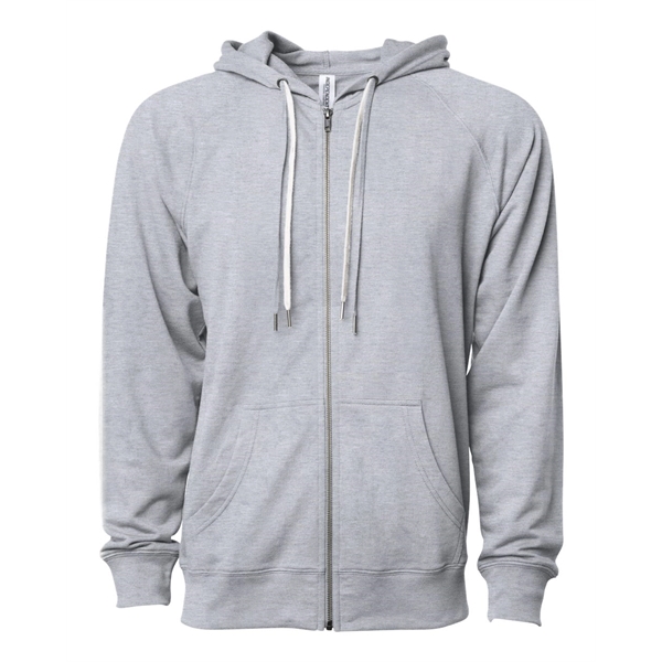 Boozee Lightweight Full Zip Hoodie - Boozee Lightweight Full Zip Hoodie - Image 4 of 20