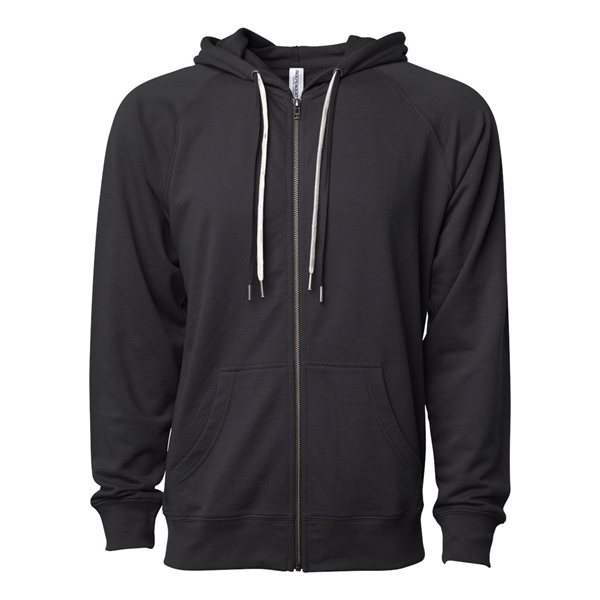 Boozee Lightweight Full Zip Hoodie - Boozee Lightweight Full Zip Hoodie - Image 6 of 20