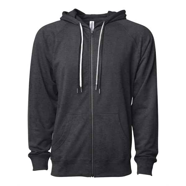 Boozee Lightweight Full Zip Hoodie - Boozee Lightweight Full Zip Hoodie - Image 9 of 20
