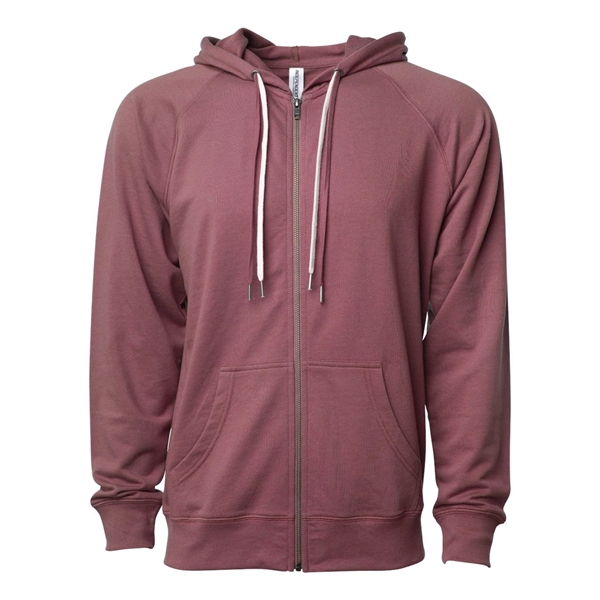 Boozee Lightweight Full Zip Hoodie - Boozee Lightweight Full Zip Hoodie - Image 12 of 20