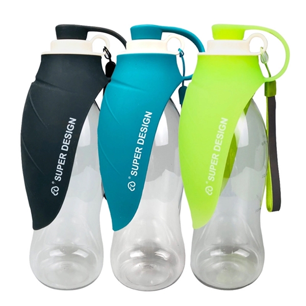Custom 20OZ Pet Dog Travel Water Bottlle - Custom 20OZ Pet Dog Travel Water Bottlle - Image 1 of 7