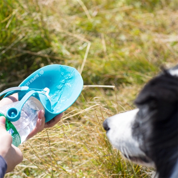 Custom 20OZ Pet Dog Travel Water Bottlle - Custom 20OZ Pet Dog Travel Water Bottlle - Image 2 of 7
